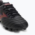 Încălțăminte de fotbal pentru bărbați Mizuno Morelia Neo IV Pro MD black/morelia 40th red/black 7