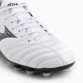 Încălțăminte de fotbal pentru bărbați Mizuno Morelia Neo IV Pro MD white/black/chinese red 7