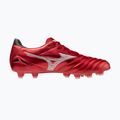 Încălțăminte de fotbal pentru bărbați Mizuno Morelia Neo IV Pro MD morelia 40th red/white/black 9