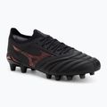 Încălțăminte de fotbal pentru bărbați Mizuno Morelia Neo IV β Japan Md black/morelia 40th red/black