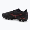 Încălțăminte de fotbal pentru bărbați Mizuno Morelia Neo IV β Japan Md black/morelia 40th red/black 3
