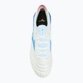 Ghete de fotbal pentru bărbați Mizuno Morelia Neo IV β Japan Fg white/tanager turquoise/pink tetra 5