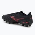 Încălțăminte de fotbal pentru bărbați Mizuno Morelia Neo IV Β Elite MD black/morelia 40th red/black 3