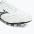 Încălțăminte de fotbal pentru bărbați Mizuno Morelia Neo IV Β Elite MD white/black/chinese red 7