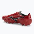 Încălțăminte de fotbal pentru bărbați Mizuno α II Pro Md morelia 40th red/black/gold 3