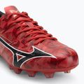 Încălțăminte de fotbal pentru bărbați Mizuno α II Pro Md morelia 40th red/black/gold 7