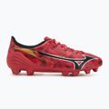 Încălțăminte de fotbal Mizuno α II Select Md morelia 40th red/black/gold 2