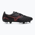 Încălțăminte de fotbal pentru bărbați Mizuno Morelia Neo IV Pro Mix black/morelia 40th red/black 2