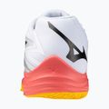 Încălțăminte de volei Mizuno Thunder Blade Z white/fiery coral 2/citrus 3