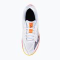 Încălțăminte de volei Mizuno Thunder Blade Z white/fiery coral 2/citrus 5