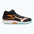 Încălțăminte de volei Mizuno Thunder Blade Z Mid black/tangelo/ice green 2