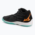 Încălțăminte de volei Mizuno Thunder Blade Z Mid black/tangelo/ice green 3