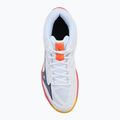 Încălțăminte de volei Mizuno Thunder Blade Z Mid white/fiery coral 2/citrus 5