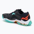 Încălțăminte de volei Mizuno Wave Lightning Z8 black/tangelo/ice green 3