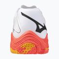 Încălțăminte de volei Mizuno Wave Lightning Z8 white/fiery coral 2/citrus 3