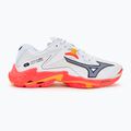 Încălțăminte de volei Mizuno Wave Lightning Z8 white/fiery coral 2/citrus 2
