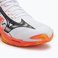 Încălțăminte de voleiMizuno Wave Lightning Neo 3 white/fiery coral 2/citrus 7
