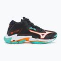 Încălțăminte de volei Mizuno Wave Lightning Z8 Mid black/tangelo/ice green 2