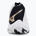 Încălțăminte de volei Mizuno Wave Lightning Z8 Mid White/Black/Gold 6