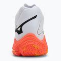Încălțăminte de voleiMizuno Wave Lightning Z8 Mid white/fiery coral 2/citrus 6