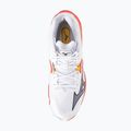 Încălțăminte de voleiMizuno Wave Lightning Z8 Mid white/fiery coral 2/citrus 5