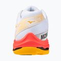 Încălțăminte de volei Mizuno Wave Voltage 2 white/fiery coral 2/citrus 3