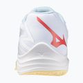 Încălțăminte de volei pentru femei Mizuno Thunder Blade Z white/calypso coral/pale banan 3