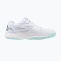 Încălțăminte de volei pentru femei Mizuno Thunder Blade Z white/blue tint 2