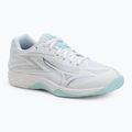 Încălțăminte de volei pentru femei Mizuno Thunder Blade Z white/blue tint