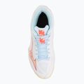 Încălțăminte de volei pentru femei Mizuno Thunder Blade Z Mid white/calypso coral/pale banan 5