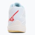 Încălțăminte de volei pentru femei Mizuno Thunder Blade Z Mid white/calypso coral/pale banan 6