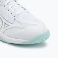 Încălțăminte de volei pentru femei Mizuno Thunder Blade Z Mid white/blue tint 7