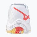 Încălțăminte de volei pentru femei Mizuno Wave Lightning Z8 white/calypso coral/pale banan 3