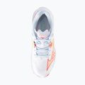 Încălțăminte de volei pentru femei Mizuno Wave Lightning Z8 white/calypso coral/pale banan 5