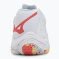 Încălțăminte de volei pentru femei Mizuno Wave Lightning Z8 white/calypso coral/pale banan 6