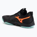 Încălțăminte de volei Mizuno Wave Momentum Elite black/tangelo/ice green 3