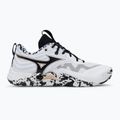 Încălțăminte de volei Mizuno Wave Momentum Elite white/black/ge gold 2