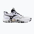 Încălțăminte de volei Mizuno Wave Momentum Elite white/black/ge gold 8