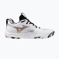 Încălțăminte de volei Mizuno Wave Momentum Elite white/black/ge gold 9