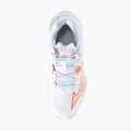 Încălțăminte de volei pentru femei Mizuno Wave Lightning Z8 Mid white/calypso coral/pale banan 5