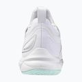 Încălțăminte de volei pentru femei Mizuno Wave Luminous 3 white/blue tint 10