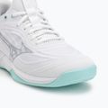 Încălțăminte de volei pentru femei Mizuno Wave Luminous 3 white/blue tint 7