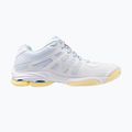 Încălțăminte de volei pentru femei Mizuno Wave Voltage 2 white/calypso coral/pale banan 2