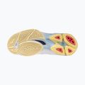 Încălțăminte de volei pentru femei Mizuno Wave Voltage 2 white/calypso coral/pale banan 4