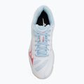 Încălțăminte de volei pentru femei Mizuno Wave Voltage 2 white/calypso coral/pale banan 5