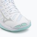 Încălțăminte de volei pentru femei Mizuno Wave Voltage 2 white/blue tint 7