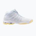 Încălțăminte de volei pentru femei Mizuno Wave Voltage 2 Mid white/calypso coral/pale banan 2