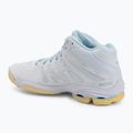 Încălțăminte de volei pentru femei Mizuno Wave Voltage 2 Mid white/calypso coral/pale banan 3
