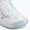 Încălțăminte de volei pentru femei Mizuno Wave Voltage 2 Mid white/blue tint 7
