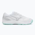 Încălțăminte de volei pentru femei Mizuno Cyclone Speed 5 white/blue tint 2